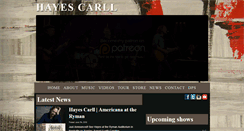 Desktop Screenshot of hayescarll.com